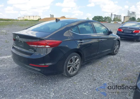 2017 Hyundai Elantra Limited из США, поврежденный, VIN 5NPD84LF8HH069857